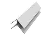External Soffit uPVC Corner Trim